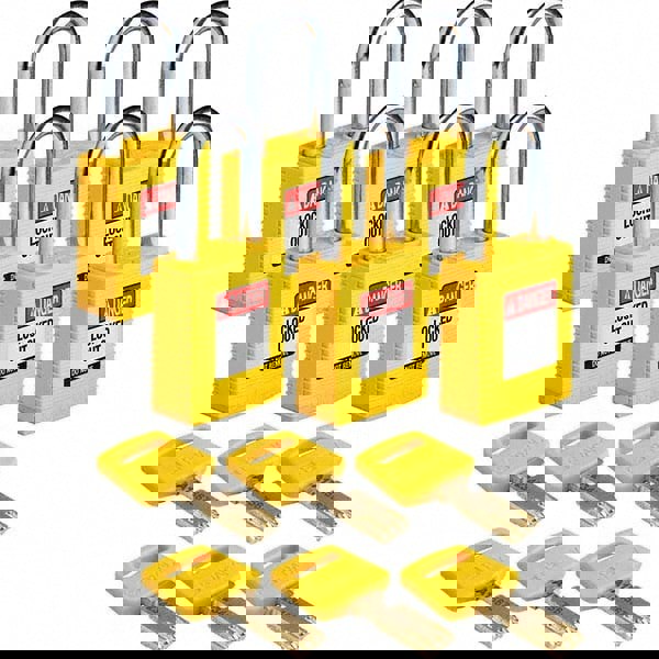 Lockout Padlock: Keyed Alike, Key Retain